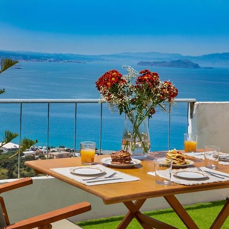Sunset Home With Sea View La Canea Exterior foto